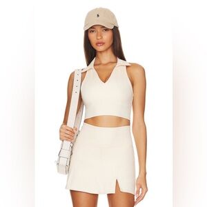 Movewell Frankie Cropped Tank and Skirt Set - Brand New